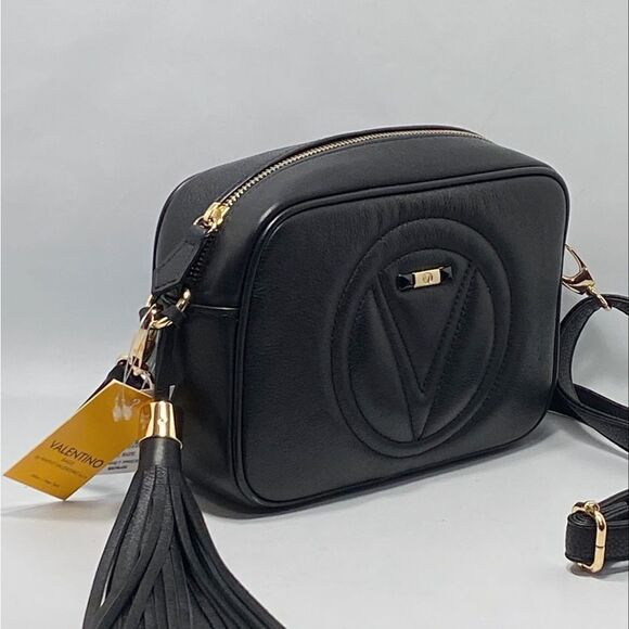 Valentino Mario Mia Leather Shoulder Bag - Picture 4 of 11